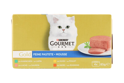 Image of Gourmet Gold Mousse assortiert 4x85g