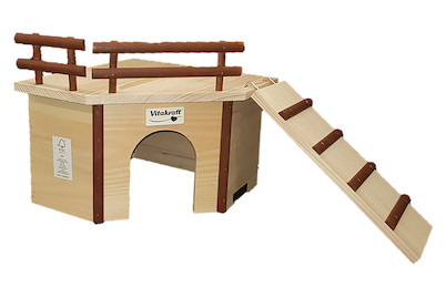 Image of Vitakraft Eckhaus Rustico Zwergkaninchen bei JUMBO