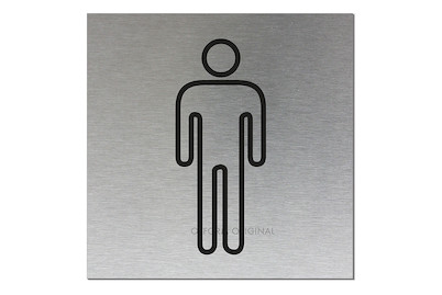 Image of Alu-Schild Herren + Symbol bei JUMBO