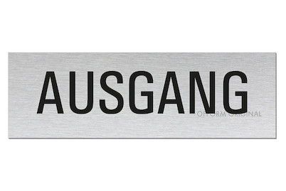 Image of Alu-Schild Ausgang bei JUMBO