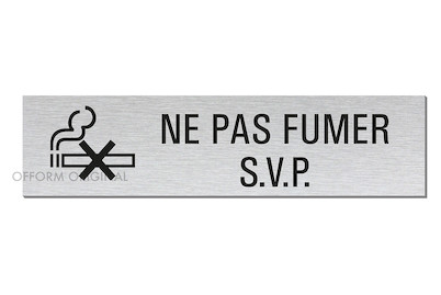 Image of Alu-Schild Ne pas fumer bei JUMBO