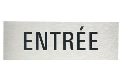 Image of Alu-Schild Entrée bei JUMBO