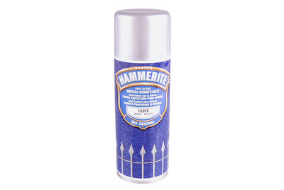 Image of Metall-Schutzlack Spray Hammerschlag 400 ml silber bei JUMBO