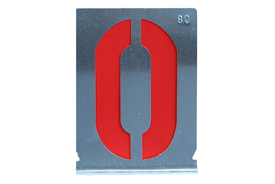 Image of Zink-Schablonen Zahlen 80 mm bei JUMBO