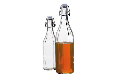 Image of Einmachflasche mit Kanten 0.25L bei JUMBO