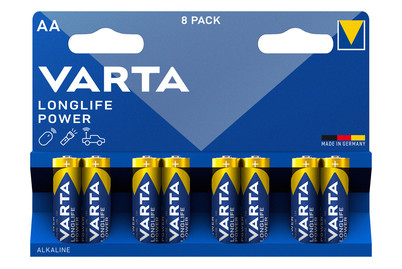 Image of Varta Longlife Power AA 8er Bli bei JUMBO