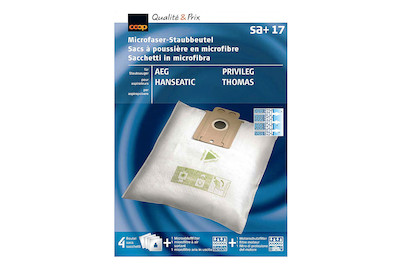 Image of Qualité & Prix Microfaser-Staubbeutel, SA+ 17 bei JUMBO