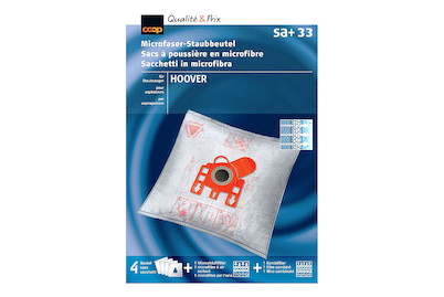 Image of Qualité & Prix Microfaser-Staubbeutel, SA+ 33 bei JUMBO