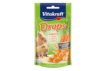 Image of Vitakraft Drops Karotte Nager 75 g bei JUMBO