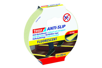 Image of Tesa Anti-Rutschband fluoreszierend 5 m x 25 mm bei JUMBO