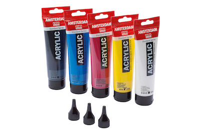 Image of Amsterdam Acryl Set 5x120ml bei JUMBO
