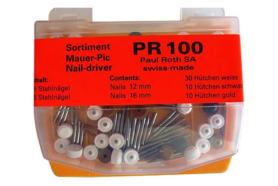 Image of Sortiment Nägel und Hütchen zu Mauer Pic bei JUMBO