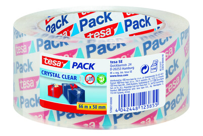 Image of Tesa Packband Ultra Strong 66 m x 50 mm kristall klar bei JUMBO