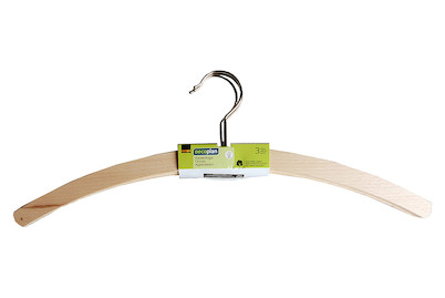 Image of Oecoplan Kleiderbügel Holz FSC 3 Stück bei JUMBO
