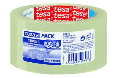 Image of Tesa Paketband PP 66 m x 50 mm transparent bei JUMBO