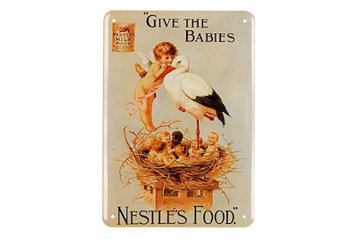 Image of Schild Nestle Food