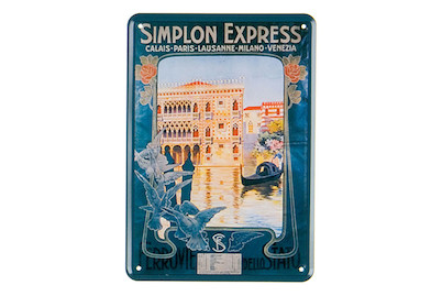 Image of Schild Simplon Express bei JUMBO