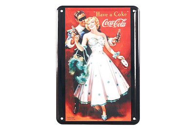 Image of Schild Cola Have a drink bei JUMBO