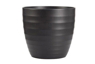 Image of Übertopf Rille anthrazit bei JUMBO