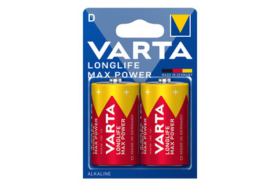 Image of Varta Longlife Max Power D 2er Bli bei JUMBO