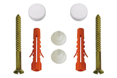 Image of WC-Befestigungskappe weiss bei JUMBO