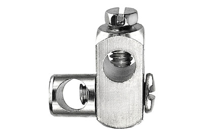 Image of Excenter-Schloss Messing-vernickelt bei JUMBO