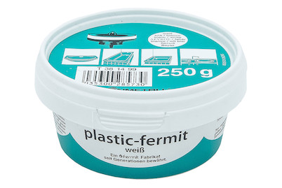Image of Plastik-Fermit weiss 250 Gramm bei JUMBO