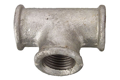 Image of Verzinktes T-Stück 130, 3/8 bei JUMBO