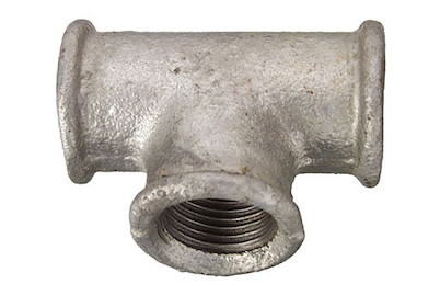 Image of Verzinktes T-Stück 130, 1/2 bei JUMBO