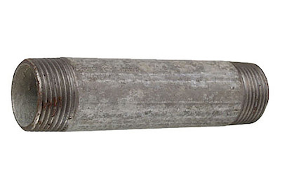 Image of Verzinkter Rohrnippel 3/8 x 60 mm