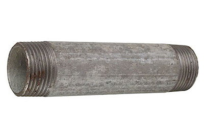 Image of Verzinkter Rohrnippel 1/2 x 100 mm
