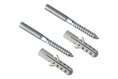 Image of Stockschraube M8 x 60 mm verzinkt mit Dübel (2) bei JUMBO