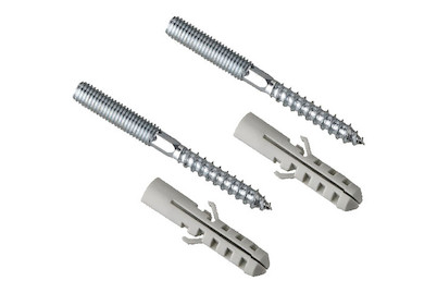 Image of Stockschraube M8 x 80 mm verzinkt mit Dübel (2) bei JUMBO