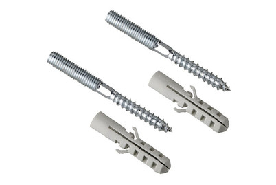 Image of Stockschraube M8 x 140 mm verzinkt mit Dübel (2) bei JUMBO