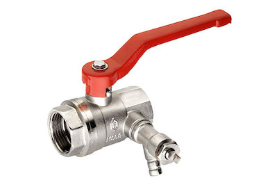 Image of Kugel-Durchgangshahn mit Entleerung 1/2 bei JUMBO