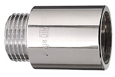 Image of Hahnverlängerung 1/2 x 20 mm chrom bei JUMBO