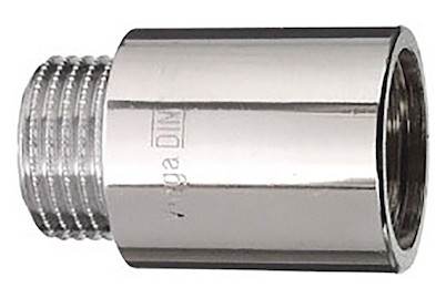Image of Hahnverlängerung 1/2 x 30 mm chrom bei JUMBO