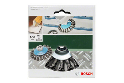 Image of Bosch Kegelbürste 100mm gezopft 256511 bei JUMBO