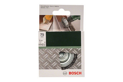 Image of Bosch Scheibenbürste 75mm Draht 256530