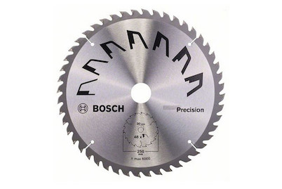 Image of Bosch Kreissägeblatt Preci 250mm 256879 bei JUMBO