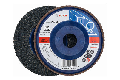 Image of Fächerschleifscheibe115 mm K 40 607361 bei JUMBO