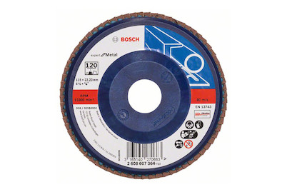 Image of Bosch Fächerschleifscheibe 115 mm K120 607364 bei JUMBO
