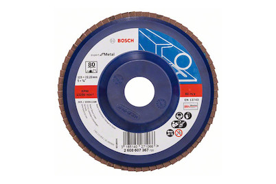 Image of Bosch Fächerschleifscheibe 125 mm K 80 607367 bei JUMBO