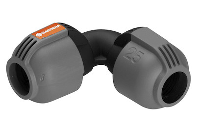 Image of Gardena Sprinklersystem L-Stück, 25 mm bei JUMBO