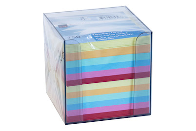 Image of Qualité&Prix Zettelbox farbig 750 Blatt bei JUMBO