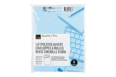 Image of Qualité&Prix Luftpolster-Kuvert 17x22.5 cm weiss bei JUMBO
