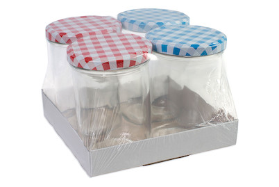 Image of Twist-Off Konfitürenglas 440ml 4 Stück bei JUMBO