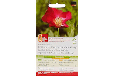 Image of ProSpecieRara Bio Kappenmohn Carminkönig bei JUMBO