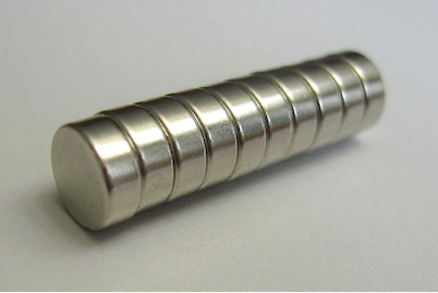 Image of Scheibenmagnet N48 6x2 mm bei JUMBO