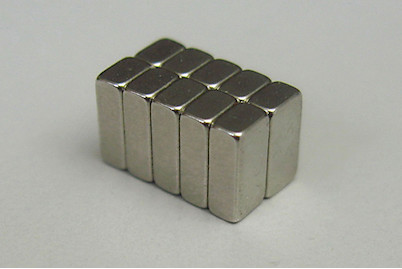 Image of Blockmagnet N48 6x3x2 mm
